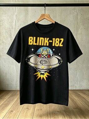 Blink 182 Shirt Halloween T-Shirt Black Unisex